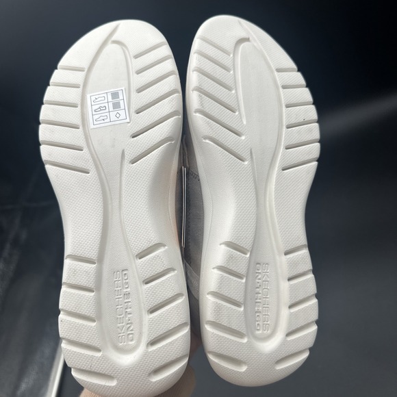 Skechers On-The-Go Flex Taupe Boat Shoes Women's Size 5.5 Palmilla - Picture 11 of 12